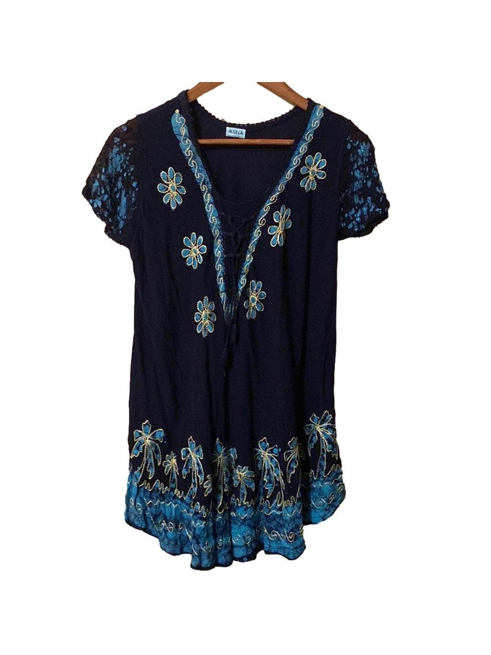 221zAsha Boho Top or cover up.